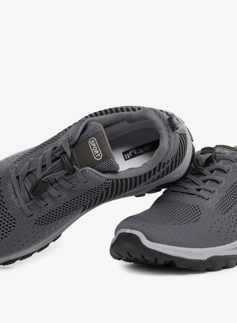 Styli Striped Lace Up Sneakers