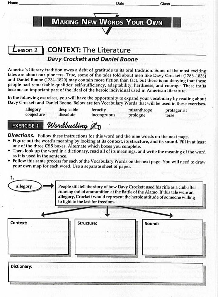 Holt Traditions: Vocabulary Workshop – Student Edition, Fifth Course - Image 5