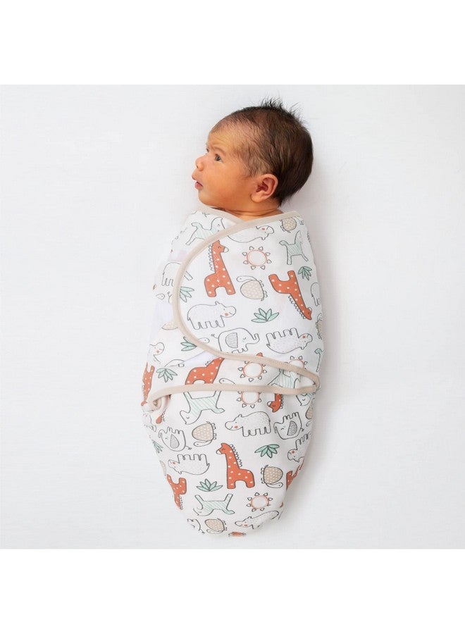 The Peanut Shell The Peanutshell Baby Swaddle Blankets Set of 3 - Baby Sleep Sack for Newborn, Newborns Sack 0-3, 3-6 Month Swaddles, Soft & Breathable Cotton - Desert Safari (M/L) - Image 3