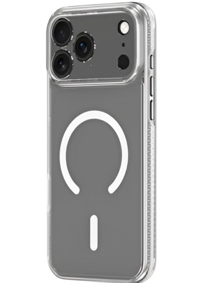 دوكس غطاء حماية دكس دوكيس سلسلة كلين ماج الشفاف لهاتف آيفون 17 برو ماكس – شفاف