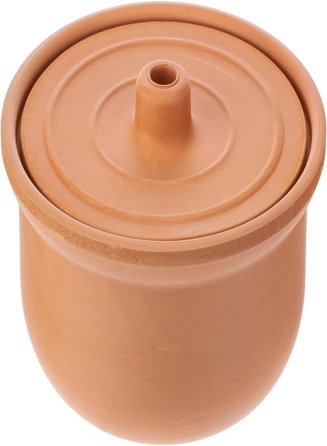 AKDC وعاء دائري AKDC 24 سم × 24 سم × 10 سم بلون الطين - Image 4