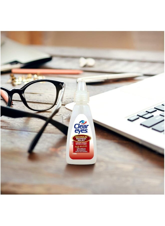 Clear Eyes Maximum Redness Relief Eye Drops  - Image 5