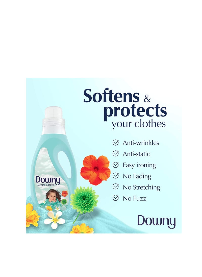 Downy - Downy Fabric Softener Dream Garden Green 3L - Image 1