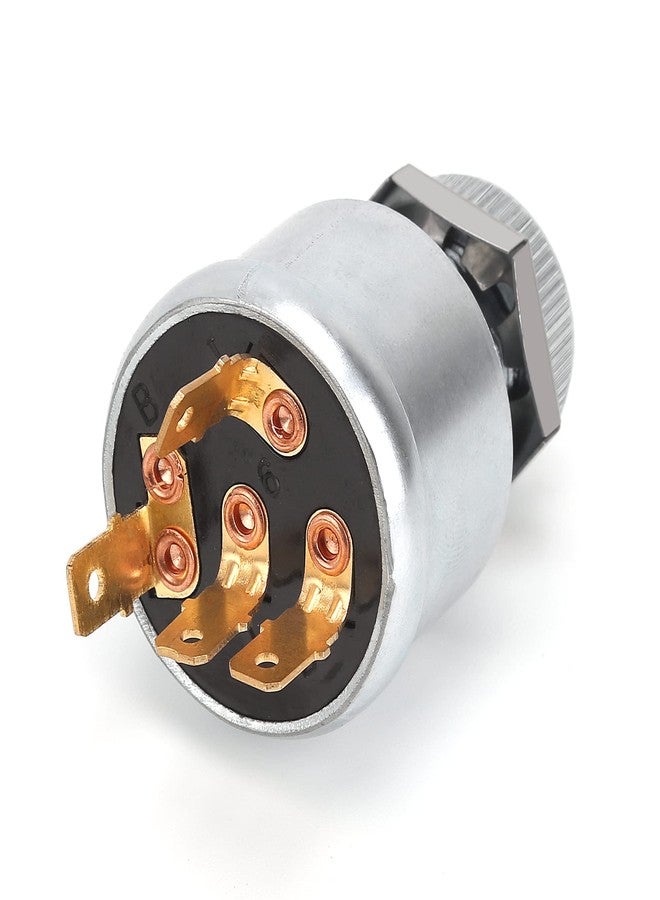 10L0L Golf Cart Ignition Switch for EZGO TXT, Workhorse, ST, Shuttle, Medalist & Marathon 1981-up, 4-Terminal Starter Switch Key, Replace OEM 33639-G01 - Image 4