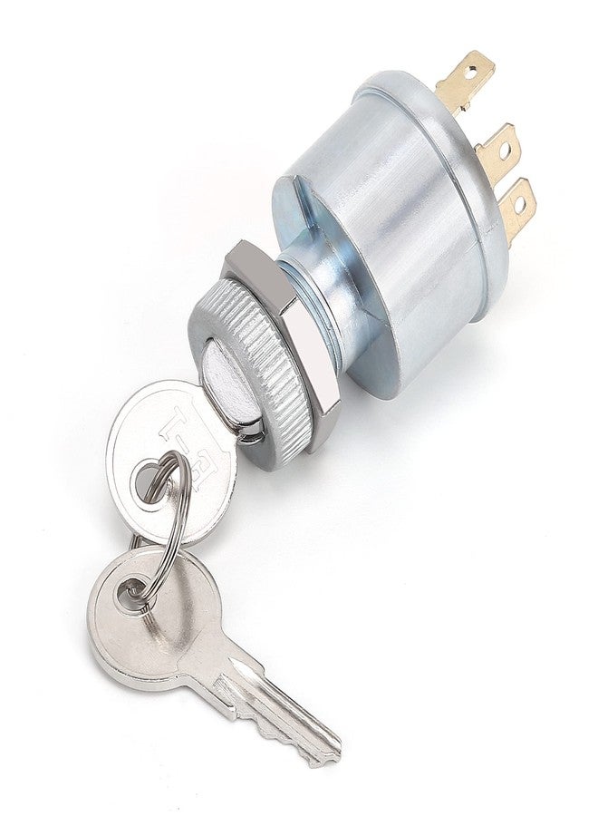 10L0L Golf Cart Ignition Switch for EZGO TXT, Workhorse, ST, Shuttle, Medalist & Marathon 1981-up, 4-Terminal Starter Switch Key, Replace OEM 33639-G01 - Image 3