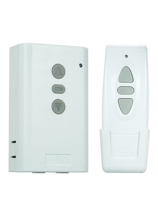 NIBEMINENT 3-Piece RF Wireless Remote Control And Switch System Set White/Grey - Image 3
