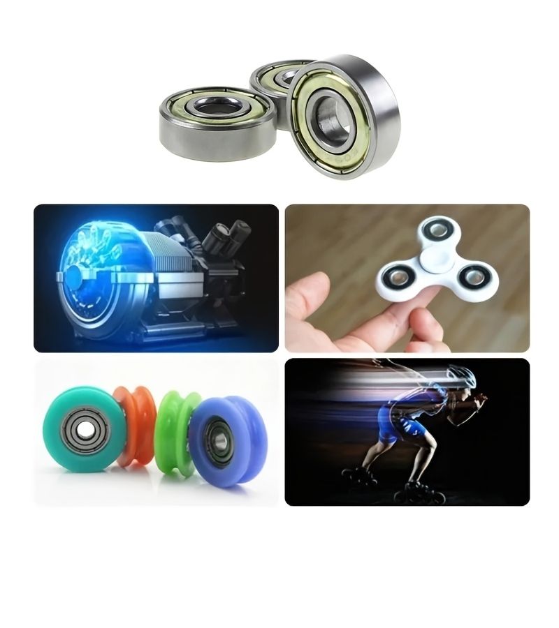 689ZZ High Speed Motor Bearings 9x17x5mm 10pcs Deep Groove Ball Bearing - Image 4