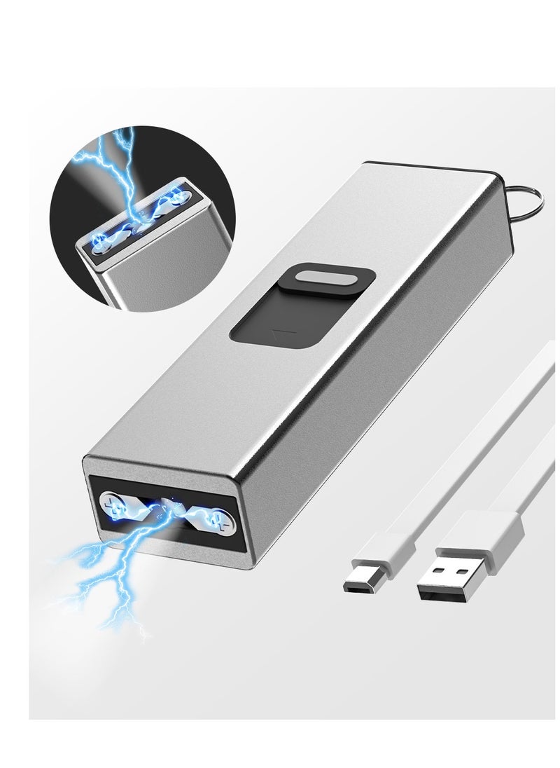 Generic Outdoor LED Keychain flashlight (Silver)  - Image 1