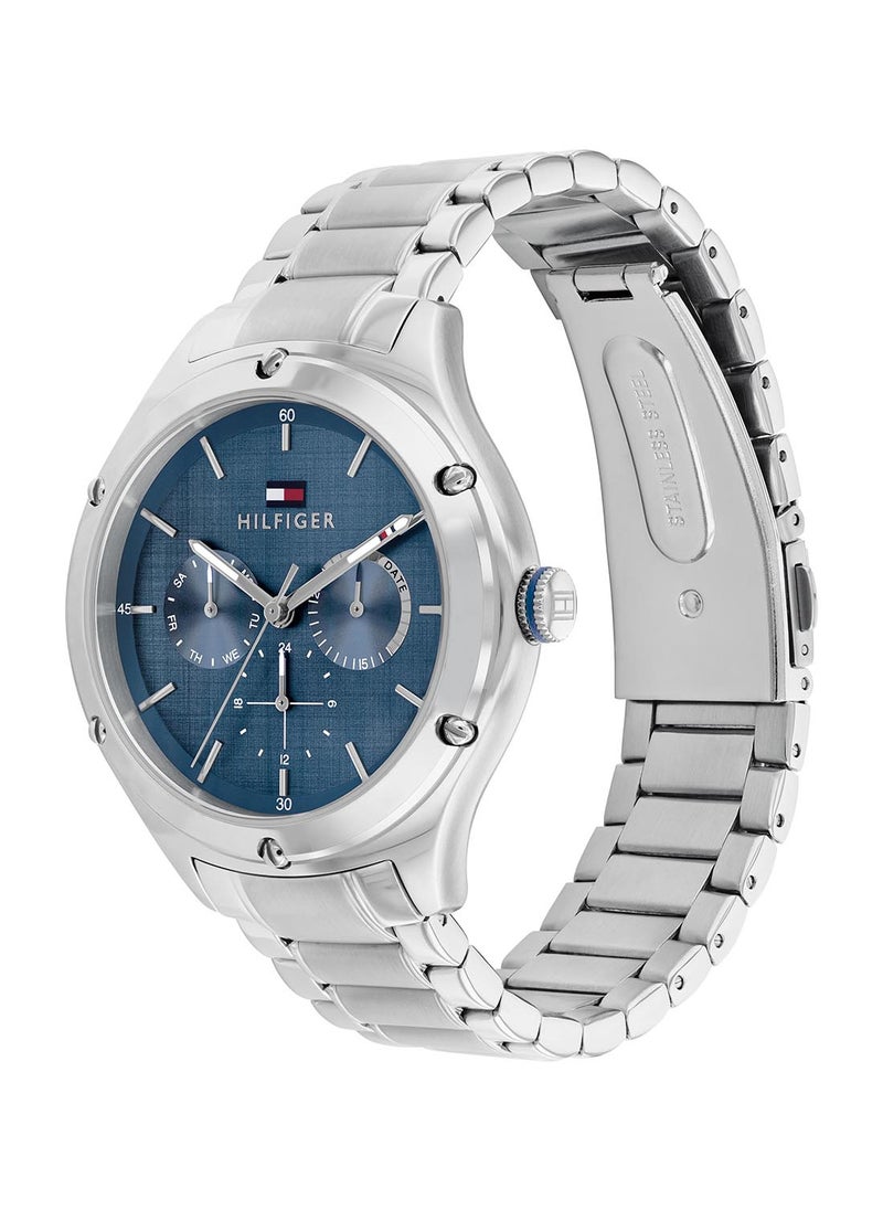 TOMMY HILFIGER Women's Analog Round Shape Stainless Steel Wrist Watch 1782657 - 41 Mm  - Image 1