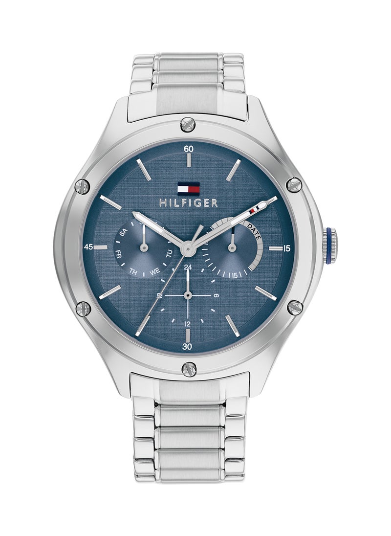 TOMMY HILFIGER Women's Analog Round Shape Stainless Steel Wrist Watch 1782657 - 41 Mm  - Image 2