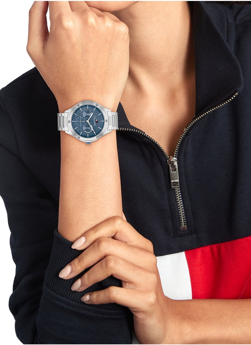 TOMMY HILFIGER Women's Analog Round Shape Stainless Steel Wrist Watch 1782657 - 41 Mm  - Image 4
