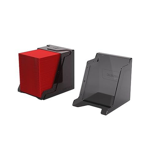 Gamegenic Bastion 100+ XL Deck Box - Compact, Secure, and Perfectly Organized for Your Trading Cards! Safely Protects 100+ Double-Sleeved Cards, Black Color, Made - Image 3