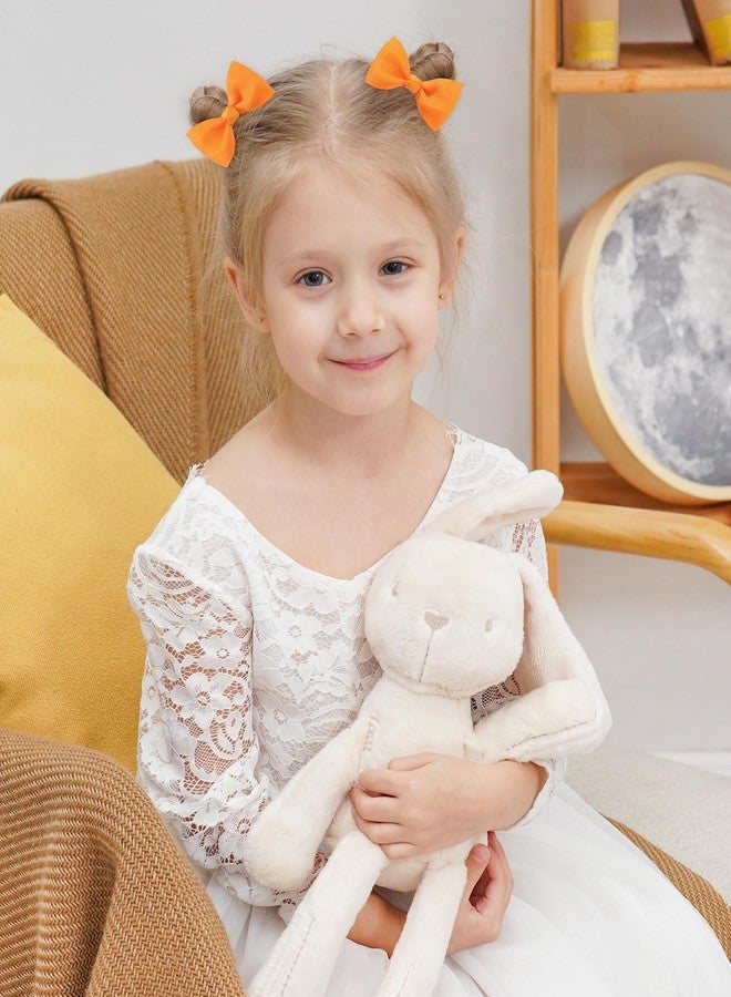 Jollybows Baby Bows Clips 2" Small Toddler Hair Bows 20pcs Mini Infant Barrettes for Babies Fine Hair Alligator Hair Clips in Gift - Image 4