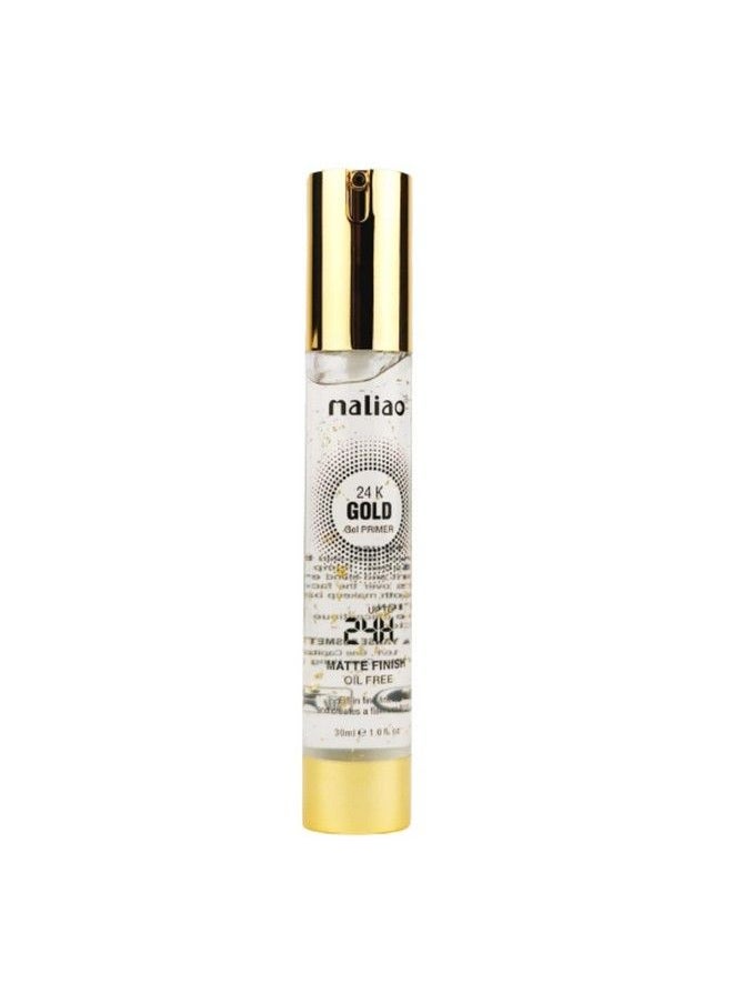 maliao - Gel Base Primer Transparent Gold Crytals 30 Ml - Image 1