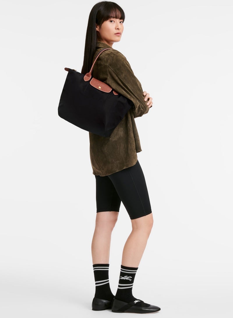 Longchamp Women's Medium Handbags, Tote Bags, Shoulder Bags, Forest Black Classic Style - Image 2