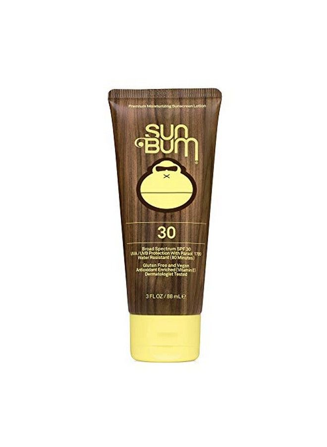 Sun Bum Original Spf 30 Sunscreen Lotion | Vegan And Reef Friendly (Octinoxate & Oxybenzone Free) Broad Spectrum Moisturizing Uva/Uvb Sunscreen With Vitamin E | 3 Oz - Image 1