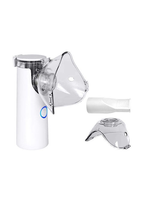 Portable Adult Nebulizer Handheld Kids Mesh Nebulizer Ultrasonic Personal Vaporizer Steam Inhaler Low Noise Home Travel Atomizer  for Bad Cold Asthma Bronchitis Pneumonia