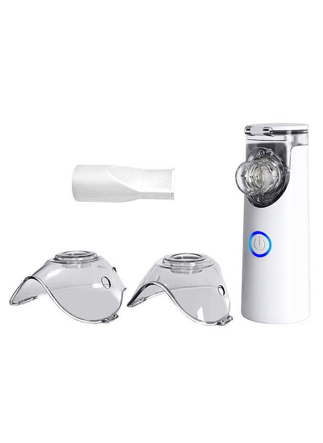Generic - Portable Adult Nebulizer Handheld Kids Mesh Nebulizer Ultrasonic Personal Vaporizer Steam Inhaler Low Noise Home Travel Atomizer  for Bad Cold Asthma Bronchitis Pneumonia - Image 1