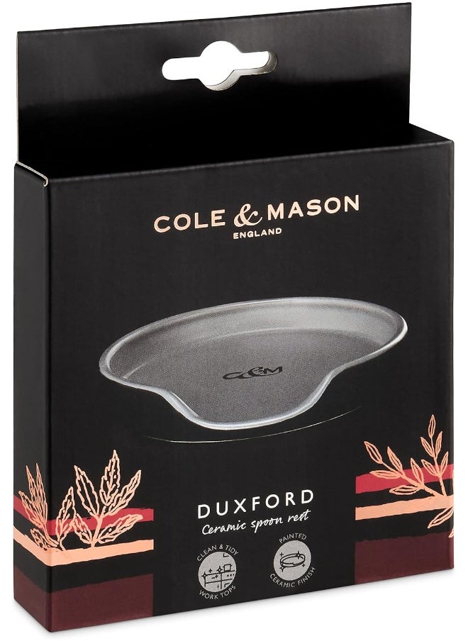 COLE & MASON - Duxford Ceramic Spoon Rest - Image 1