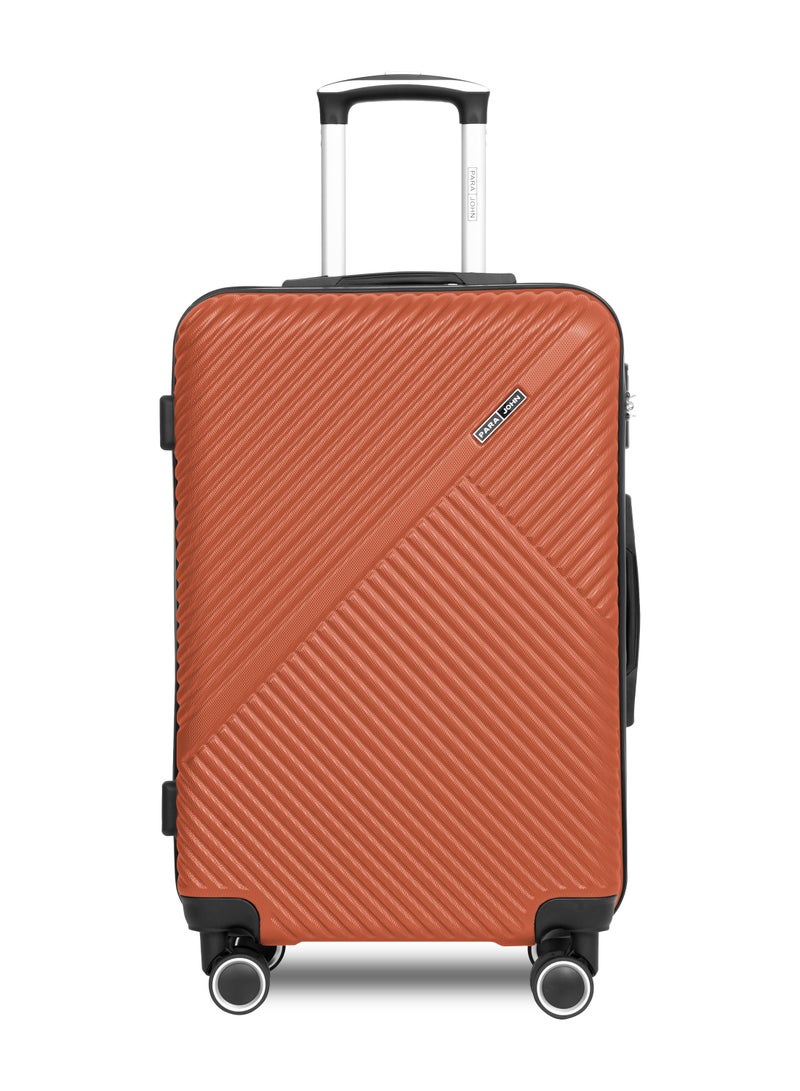 PARAJOHN Cabin Size Lightweight ABS Hardside Spinner Luggage Trolley -20 Inch | Carrying 10KG 4 Wheel Hardshell Suitcase-Orange - Image 1