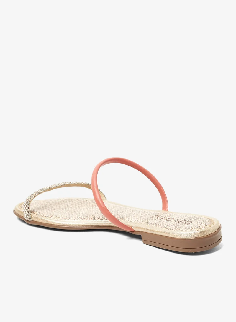 Beira Rio Rose Flat Sandals for Women – Stylish Ladies Flat Sandals & Comfortable Flat Slippers for Women | Best Price UAE