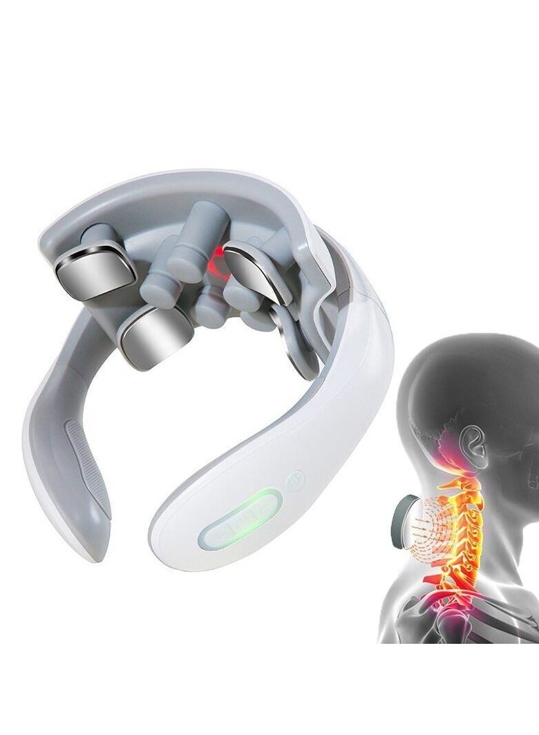 general Cervical spine massager, smart neck massager, pulse heating physiotherapy device, cervical spine massager, shoulder and neck protection device - Image 2
