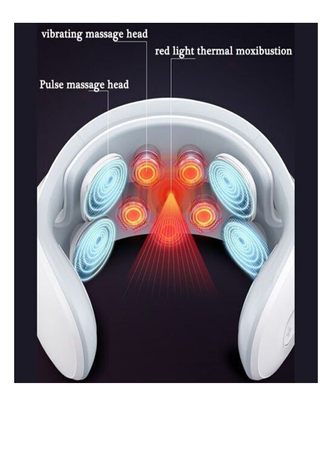 general Cervical spine massager, smart neck massager, pulse heating physiotherapy device, cervical spine massager, shoulder and neck protection device - Image 3