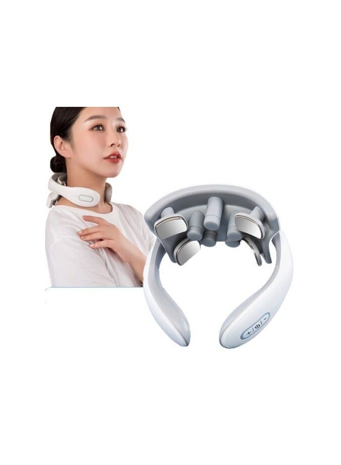 general Cervical spine massager, smart neck massager, pulse heating physiotherapy device, cervical spine massager, shoulder and neck protection device - Image 4