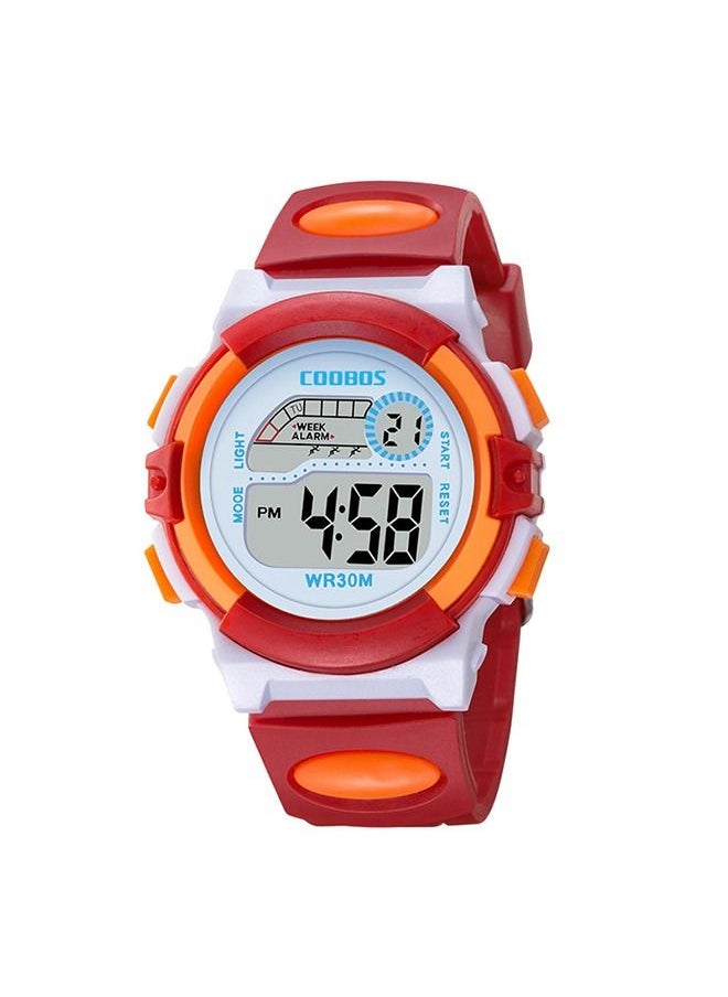 Coobos - Kids' Water Resistant Rubber Digital Watch - Image 1