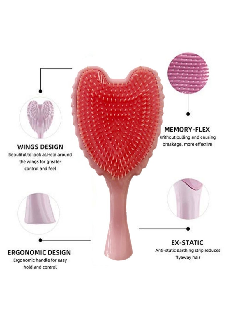 Prime by javaudan Hair Brush Wet Tangle Detangler Mini Hairbrush Comb for Women  - Image 4