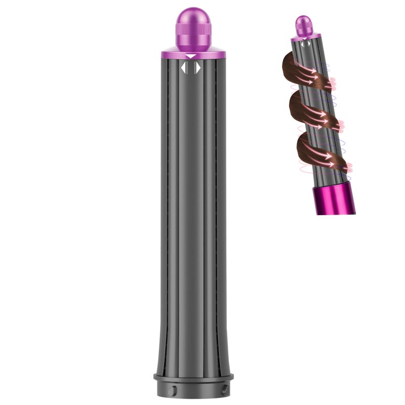 PUREGUST 1.2IN Long Hair Barrels Attachment Compatible with Dyson Airwrap HS01 HS05 HS08 Accessories, Automatic Curling Iron Curlers for Soft Inward Curls Voluminous Outward Waves Rose - Image 1