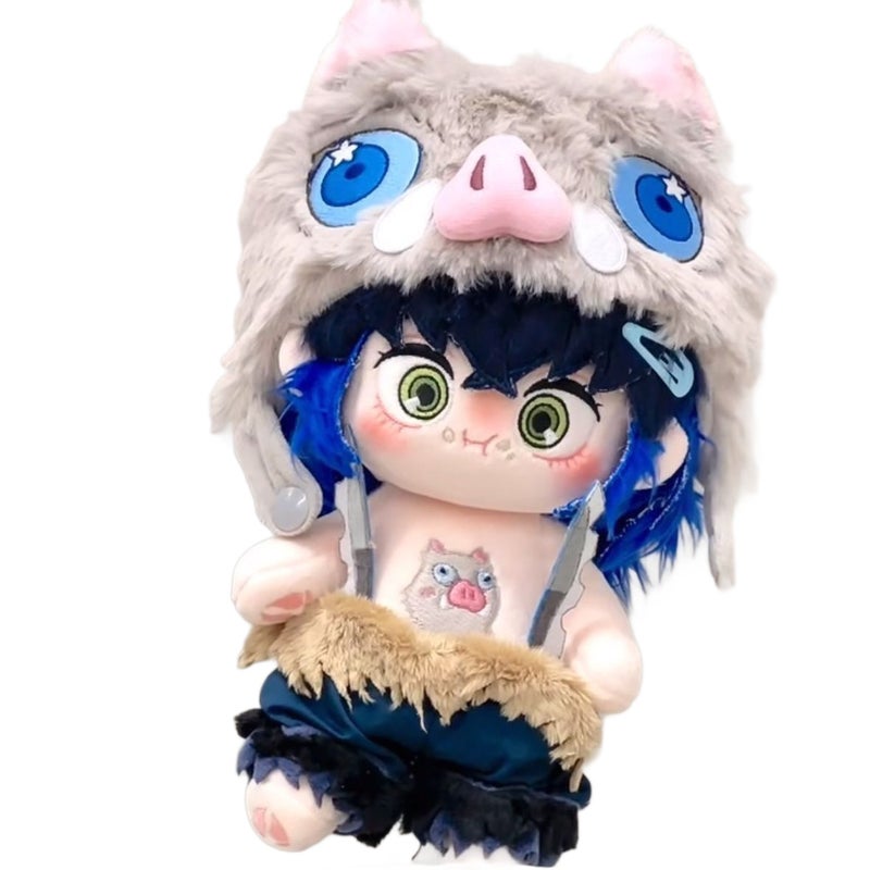 Demon Slayer Inosuke 20cm Plush Cotton Doll - Image 5
