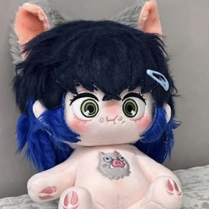 Demon Slayer Inosuke 20cm Plush Cotton Doll - Image 3
