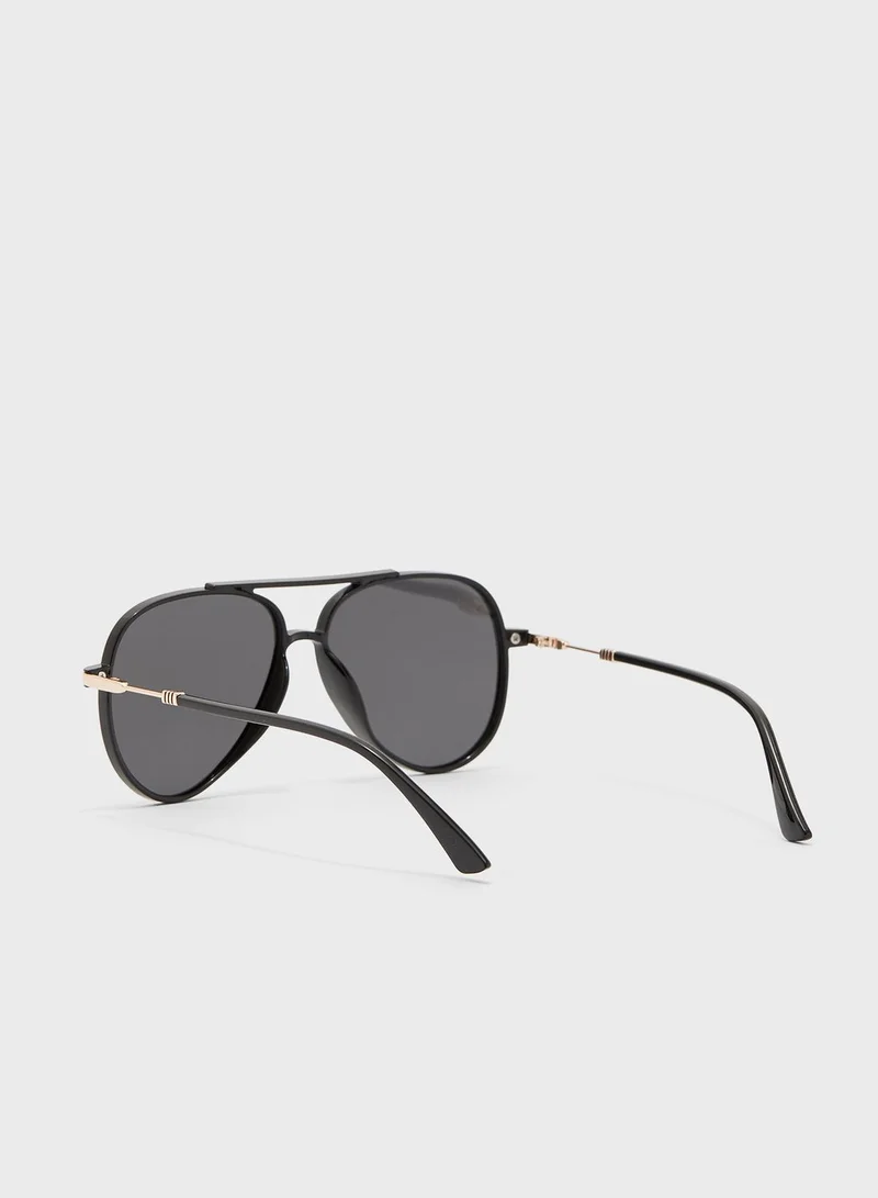 Seventy Five Polarized Aviator Sunglasses