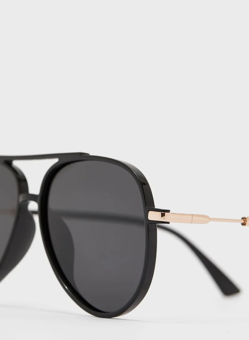 Seventy Five Polarized Aviator Sunglasses