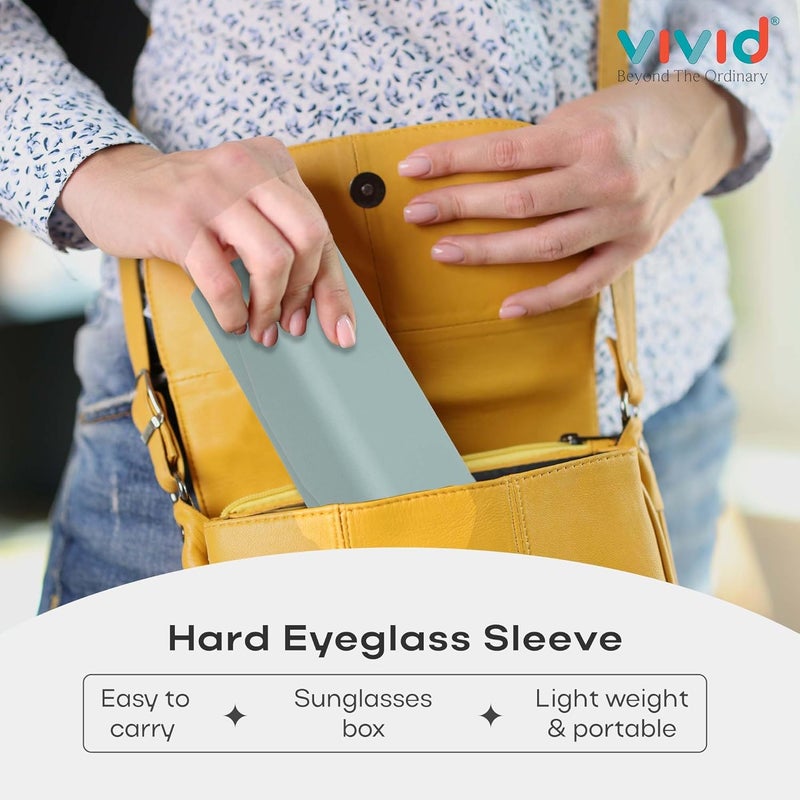 VIVID Unisex Adult Lightweight Eyewear Specs Case Cover | Protect Eye Glasses | Chashma Dibbi | Spectacle Box - Image 5