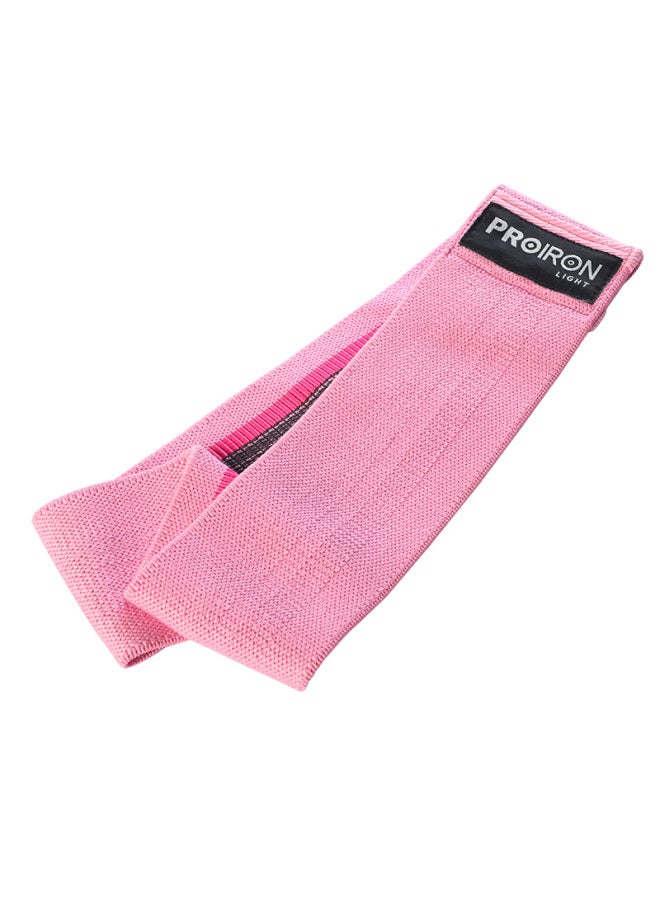 PROIRON Proiron Puli'ai, Hip-lifting Elastic Band For Buttocks Training, Non-rolling Elastic Band For Glute Exercises, Pink 30cm, Beginner Level - Image 1