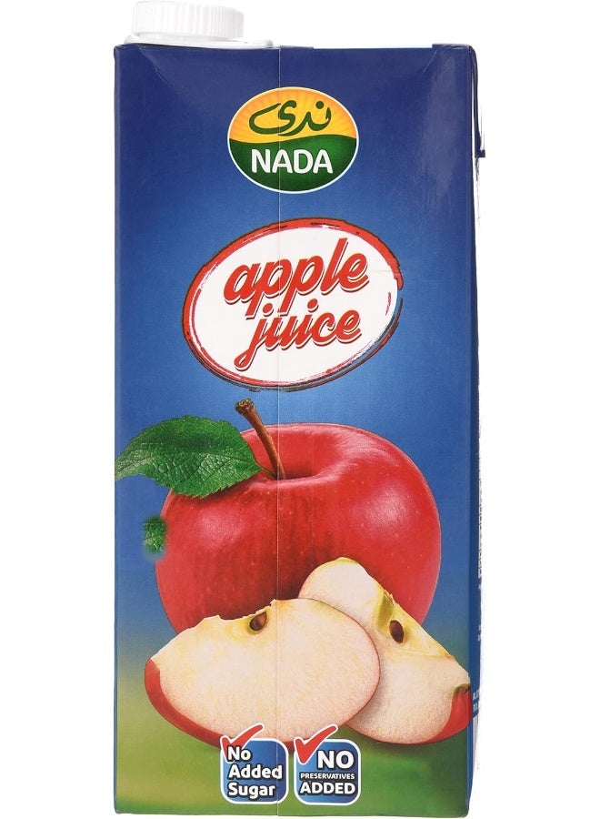 Nada عصير التفاح ندى لونج لايف تيتره باك، 1 لتر - Image 1
