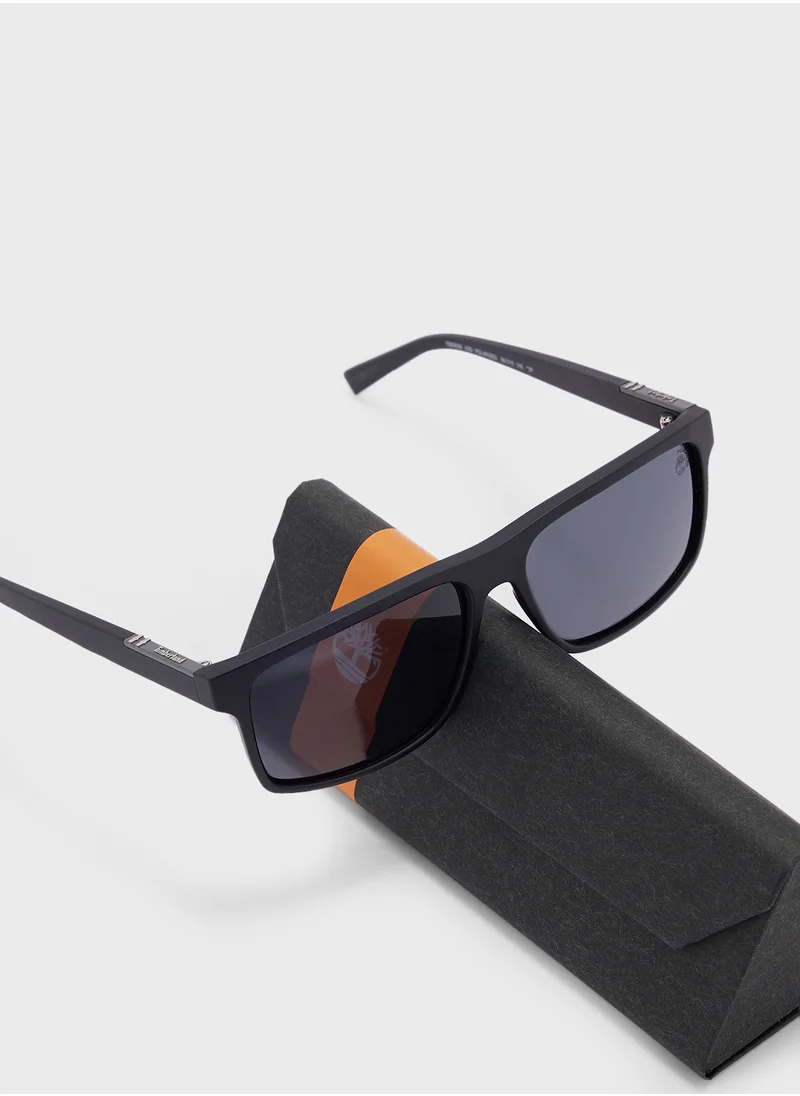 Timberland Uv Protected Wayfarer Polarized  Sunglasses