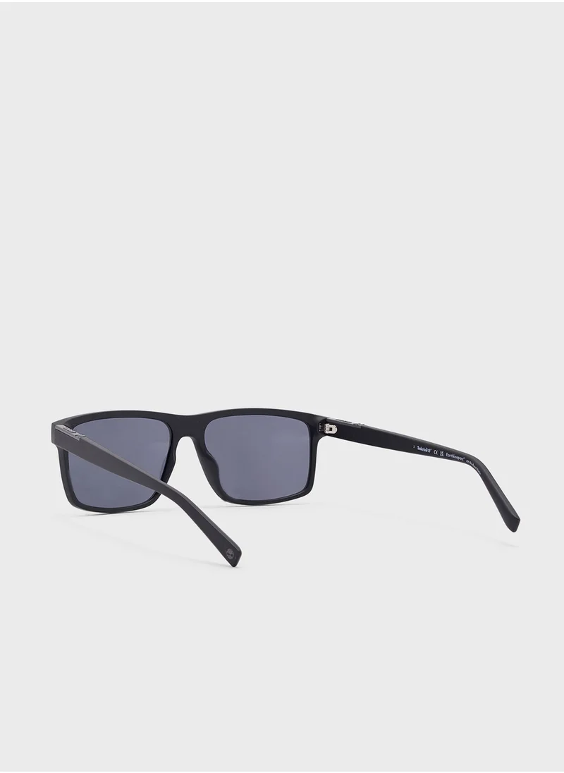Timberland Uv Protected Wayfarer Polarized  Sunglasses
