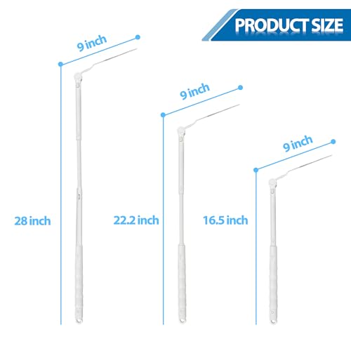 KEUYE Replacement Handles Compatible with Swiffer Duster Refill, Extended Handle, Adjustable Length Handles only (1pcs) - Image 3