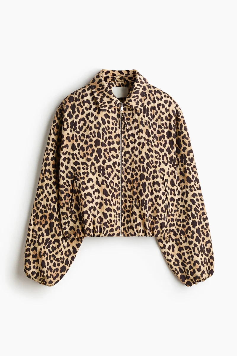 H&M Oversized bubble-hem jacket