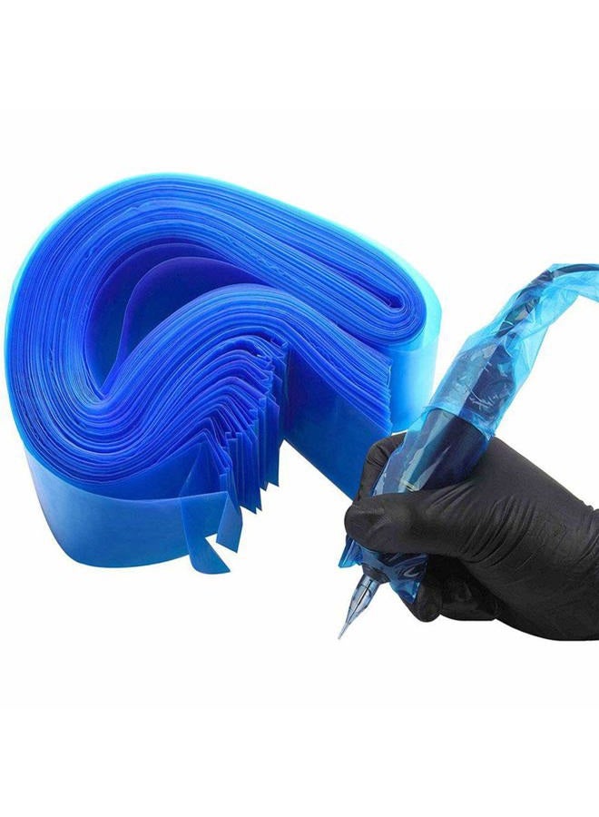 Hisight Tattoo Clip Cord Covers 200pcs Heavy Duty Disposable Hygiene Tattoo Clip Cord Sleeves Covers Supply Tattoo Machine Gun Accessories (blue-200) - Image 1