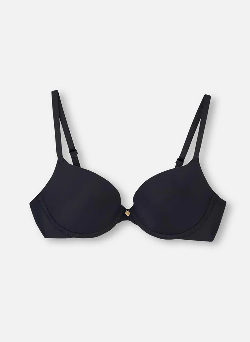 dagi Padded Bra Interlock Lightly Padded Wired Thin Strap Underwear