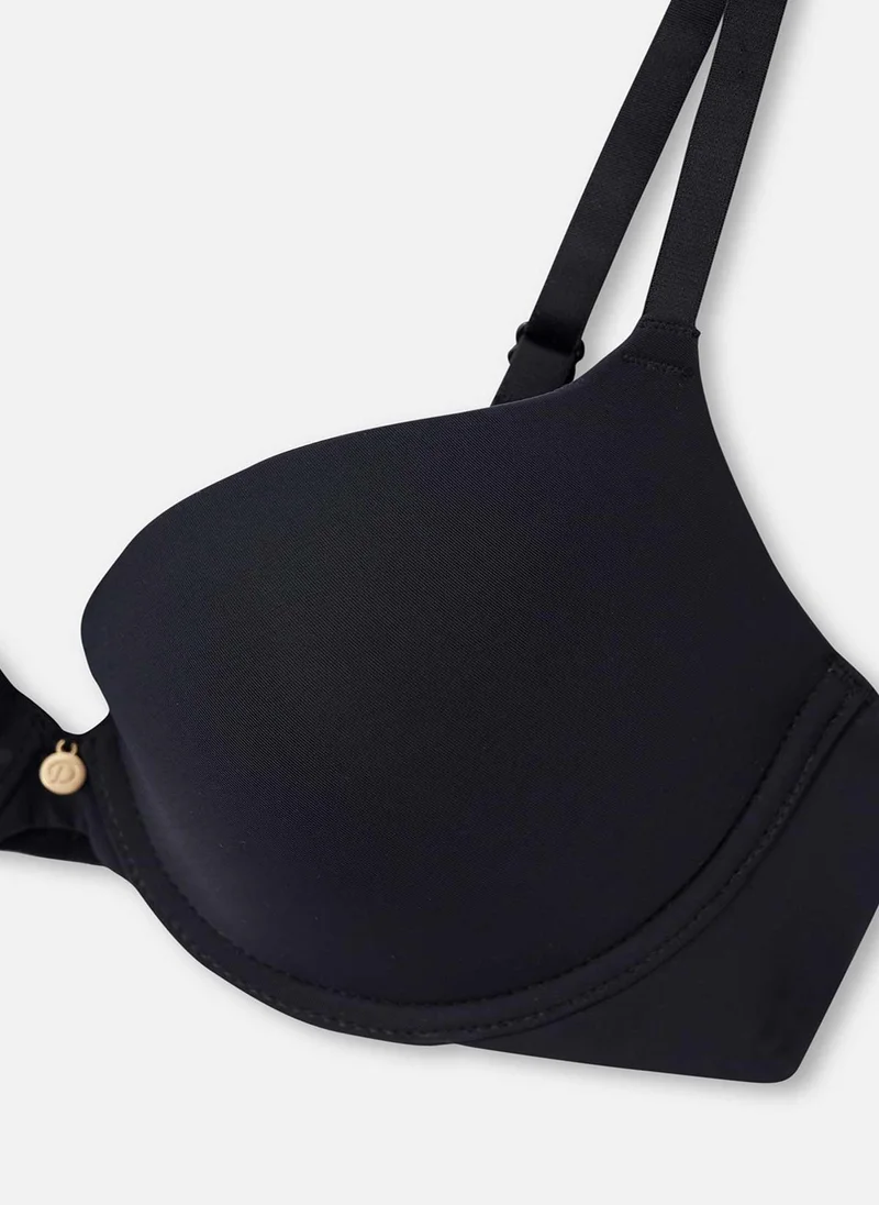 dagi Padded Bra Interlock Lightly Padded Wired Thin Strap Underwear