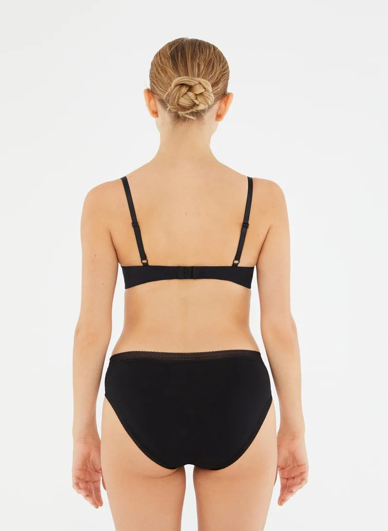 dagi Padded Bra Interlock Lightly Padded Wired Thin Strap Underwear