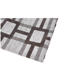 Kuber Industries Kuber Industries Dining Table Cover 6 Seater|Water Proof Plastic Table Cover|Heat Resistant (Grey,Rectangular)  - Image 3