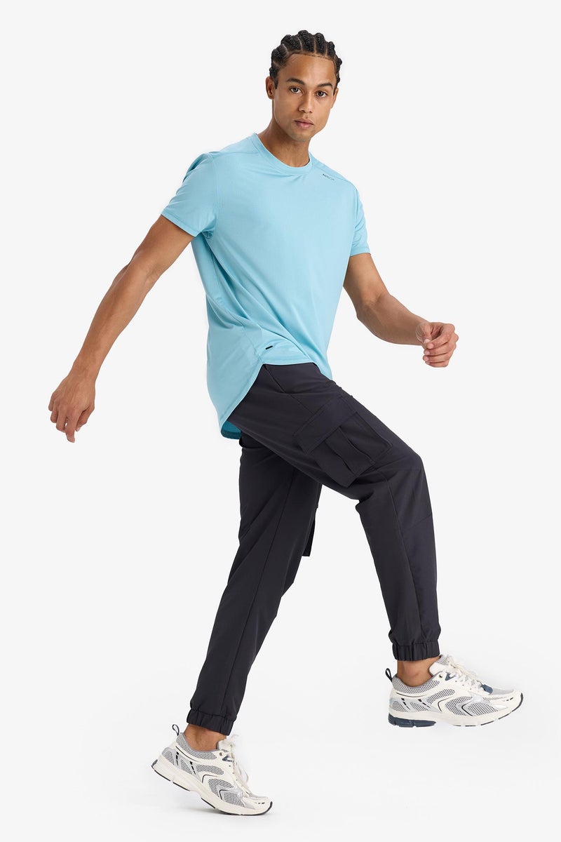 DeFacto Grey Man Slim Fit Woven Jogger Casual - Image 3