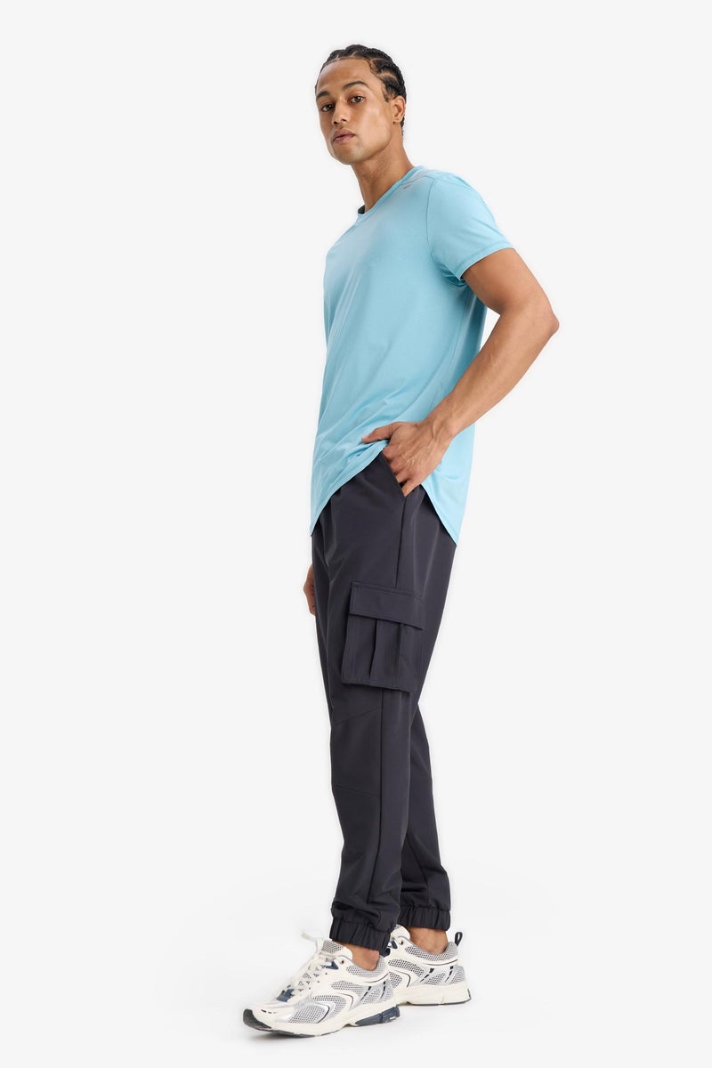 DeFacto Grey Man Slim Fit Woven Jogger Casual - Image 1