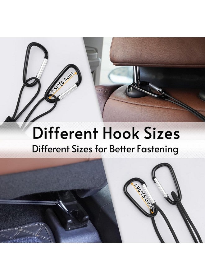 Rabbitgoo Dog Car Net Barrier For Suvs, Pet Barrier With Metal Hooks & Stretchable Mesh, Car Divider & Storage Bag, Easy To Install, Drive Safely With Children & Pets, 13.98"×15.55" - Image 3